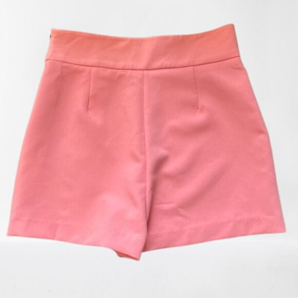 NEW Zara High-Waist Skort with Slit in Pink (Short Skirt), Size M - Picture 14 of 16